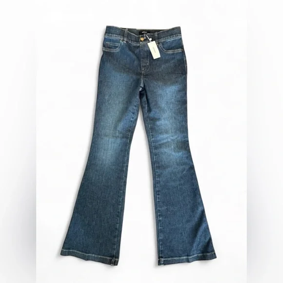 SPANX Flare Jeans Authentic Blue Medium - Picture 1 of 4